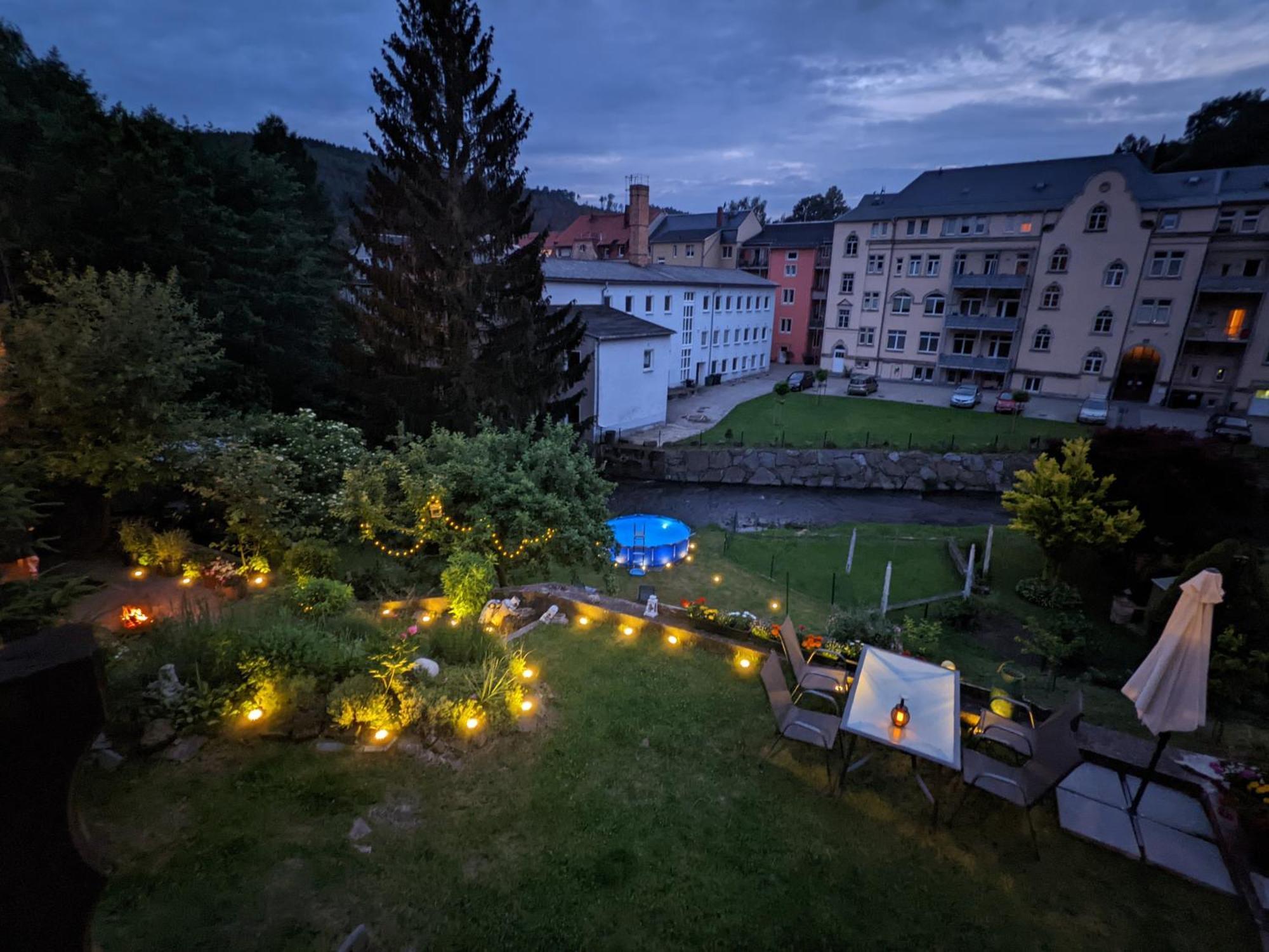 Hw3 - Urlaubsmagie - Helle, Grosse Wohnung Mit Pool Зебніц Екстер'єр фото