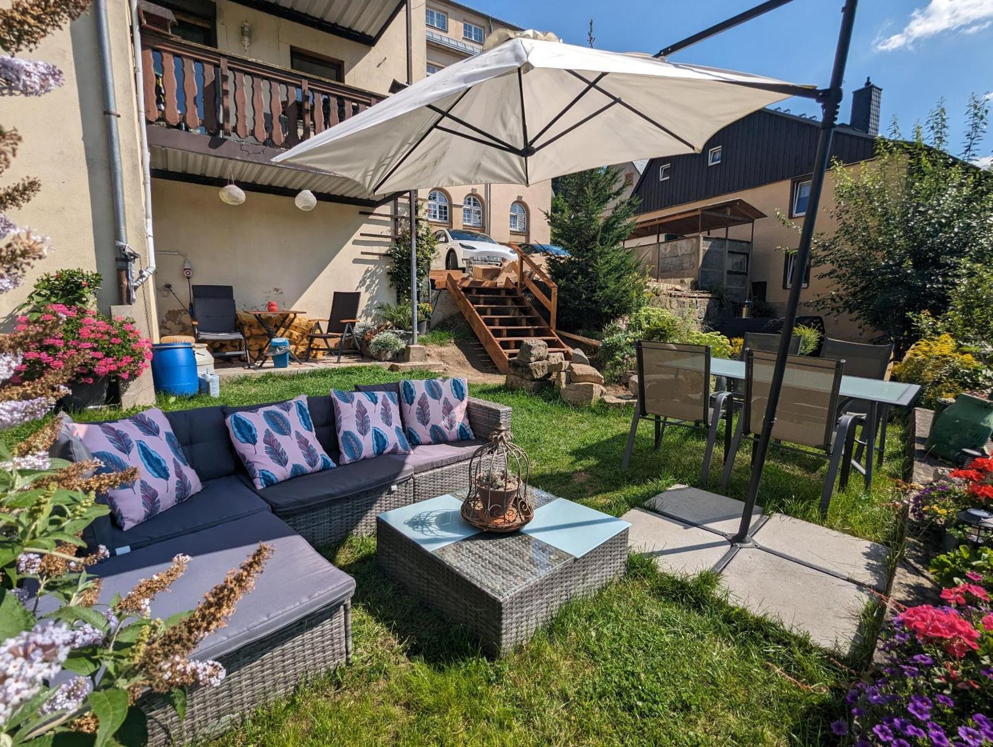 Hw3 - Urlaubsmagie - Helle, Grosse Wohnung Mit Pool Зебніц Екстер'єр фото
