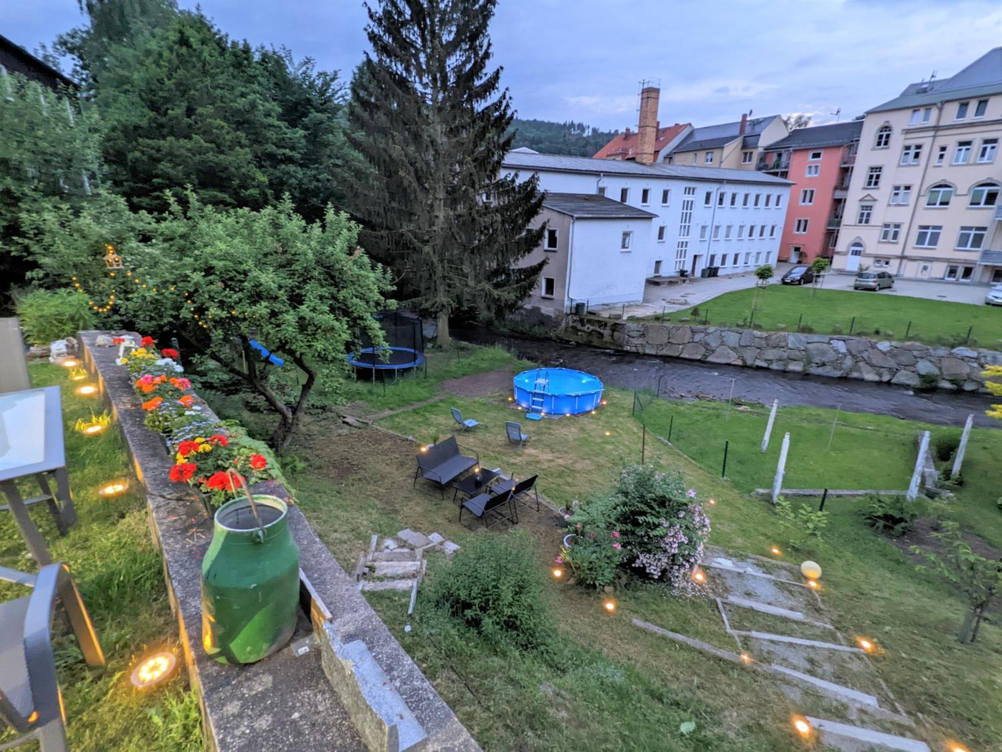 Hw3 - Urlaubsmagie - Helle, Grosse Wohnung Mit Pool Зебніц Екстер'єр фото