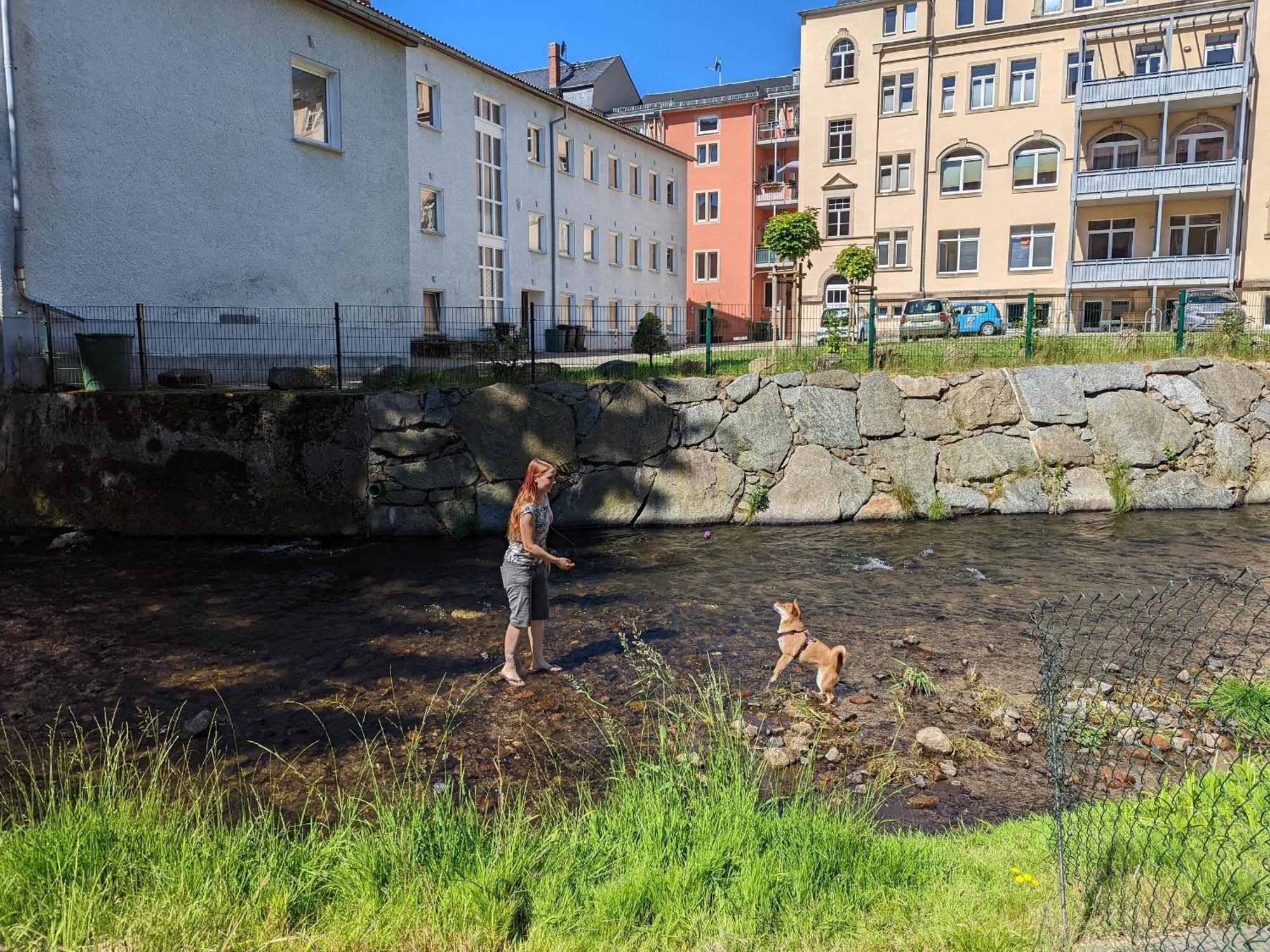 Hw3 - Urlaubsmagie - Helle, Grosse Wohnung Mit Pool Зебніц Екстер'єр фото
