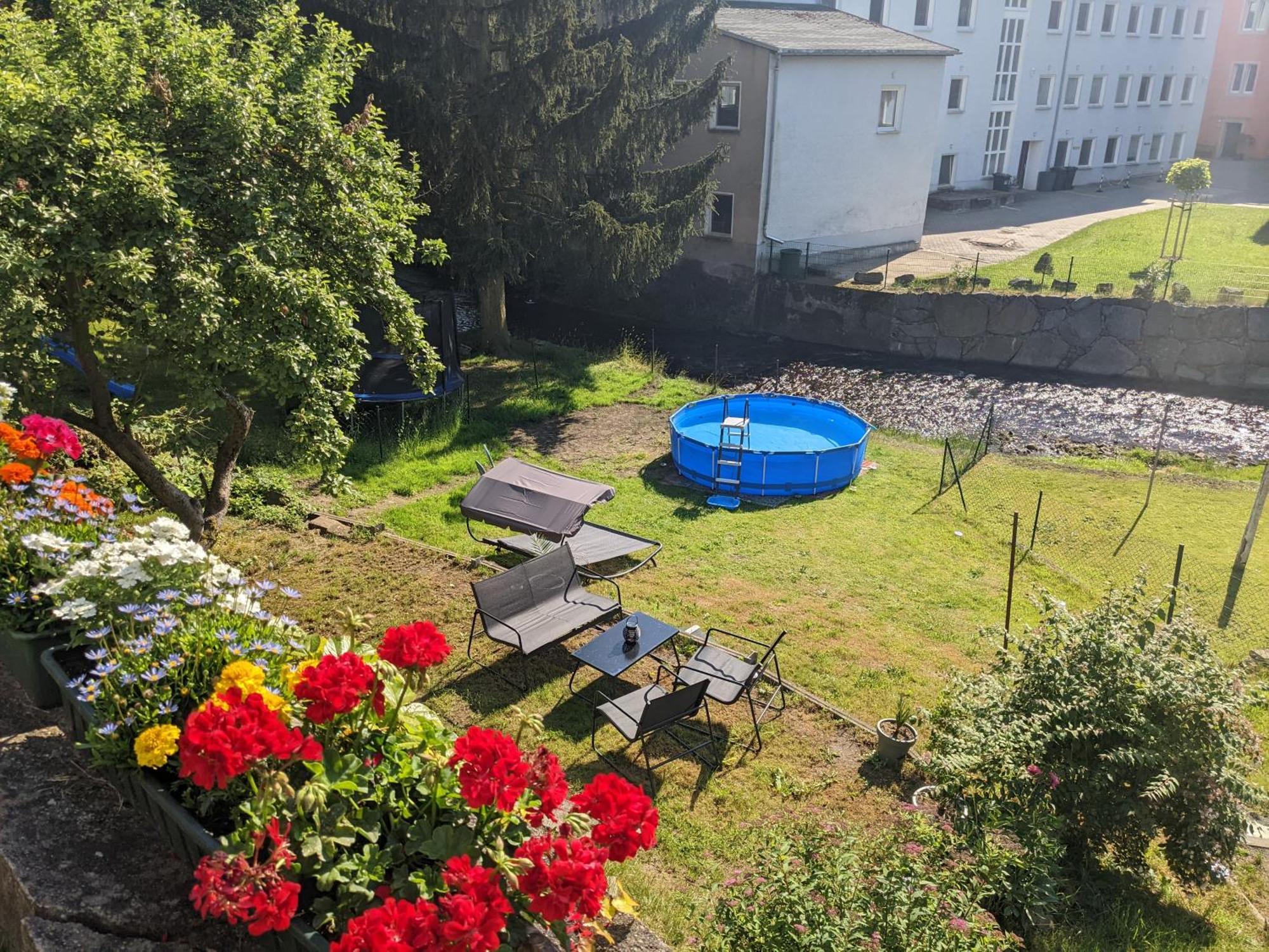 Hw3 - Urlaubsmagie - Helle, Grosse Wohnung Mit Pool Зебніц Екстер'єр фото