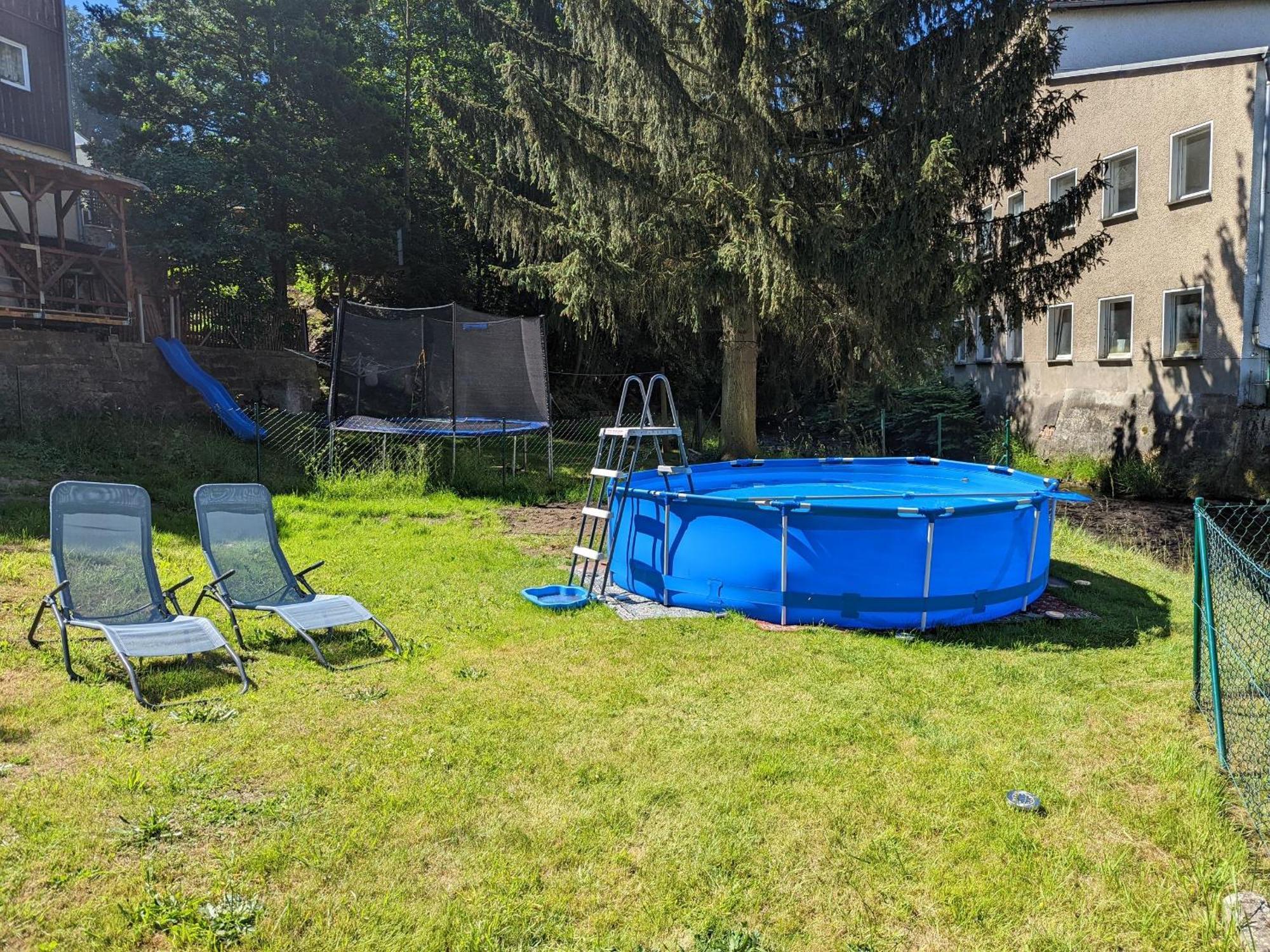 Hw3 - Urlaubsmagie - Helle, Grosse Wohnung Mit Pool Зебніц Екстер'єр фото