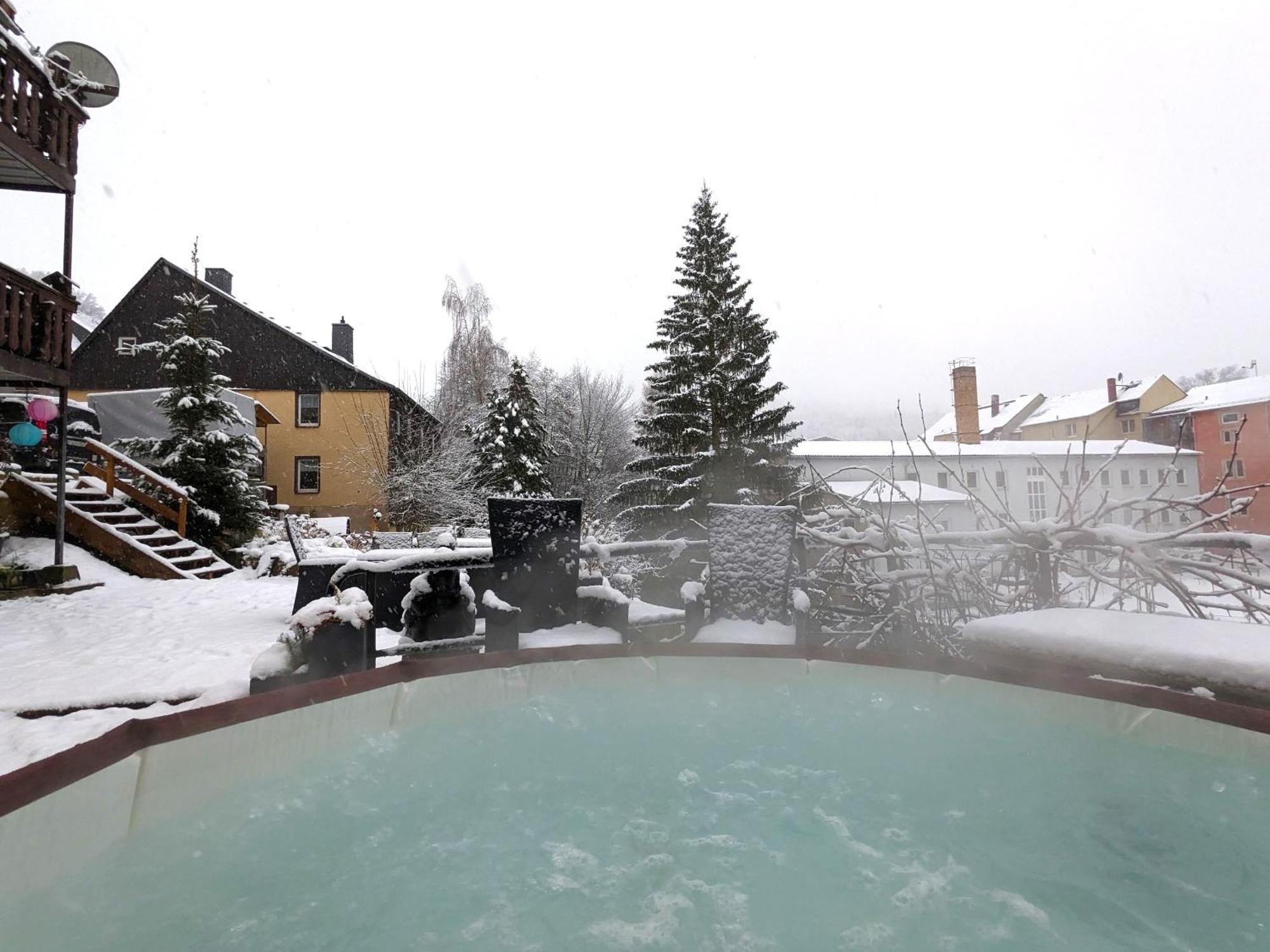 Hw3 - Urlaubsmagie - Helle, Grosse Wohnung Mit Pool Зебніц Екстер'єр фото