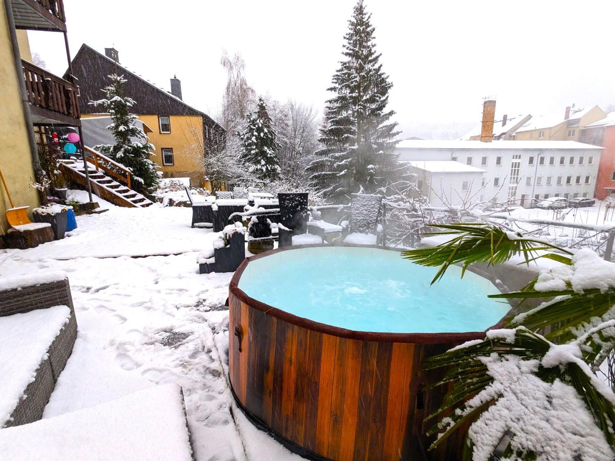Hw3 - Urlaubsmagie - Helle, Grosse Wohnung Mit Pool Зебніц Екстер'єр фото