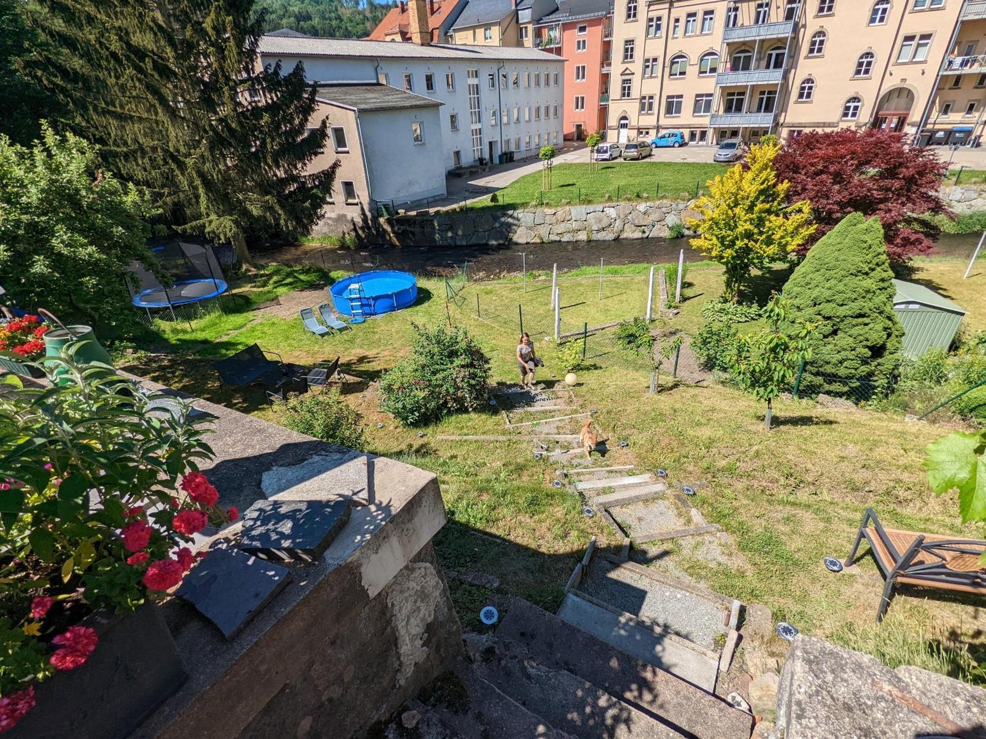 Hw3 - Urlaubsmagie - Helle, Grosse Wohnung Mit Pool Зебніц Екстер'єр фото